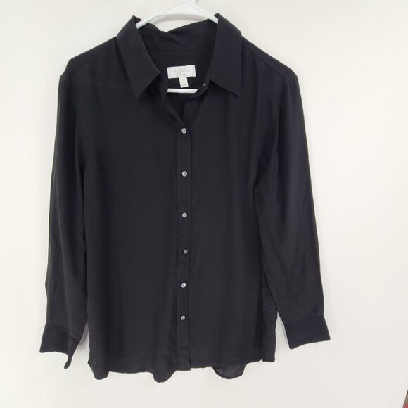 Charter Club Women's Plus Button Front Shirt Pink Size 4X main image 1